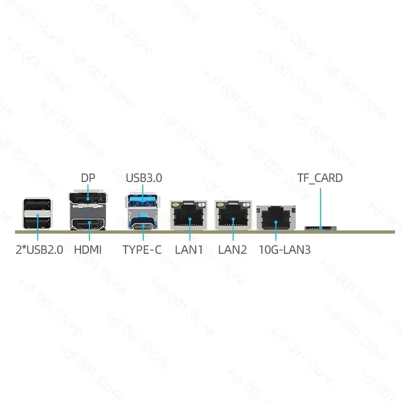 لوحة أم صغيرة الحجم من نوع Min - مراجعة Mini Itx Dual 2.5G Nas Motherboard وسعره