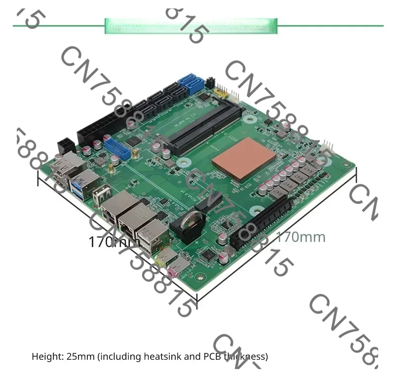 لوحة أم AMD Ryzen R5 5625U / R - مراجعة Mini Itx Dual 2.5G Nas Motherboard وسعره